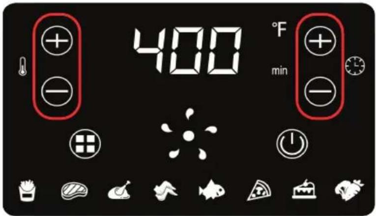 400 °F min