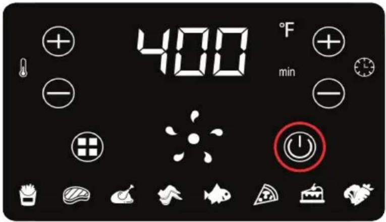 400 °F min