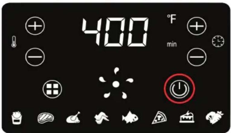 400 °F min