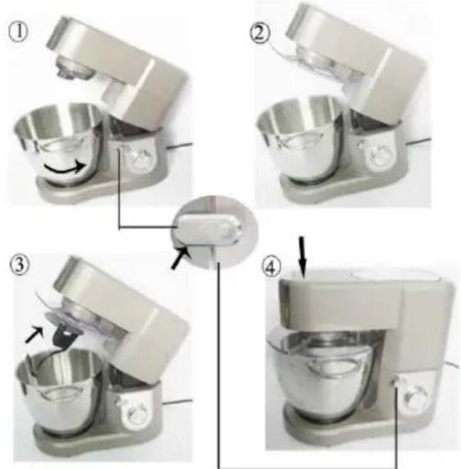 GORENJE MMC1500BK - KNETEN/RÜHREN/SCHLAGEN - 1