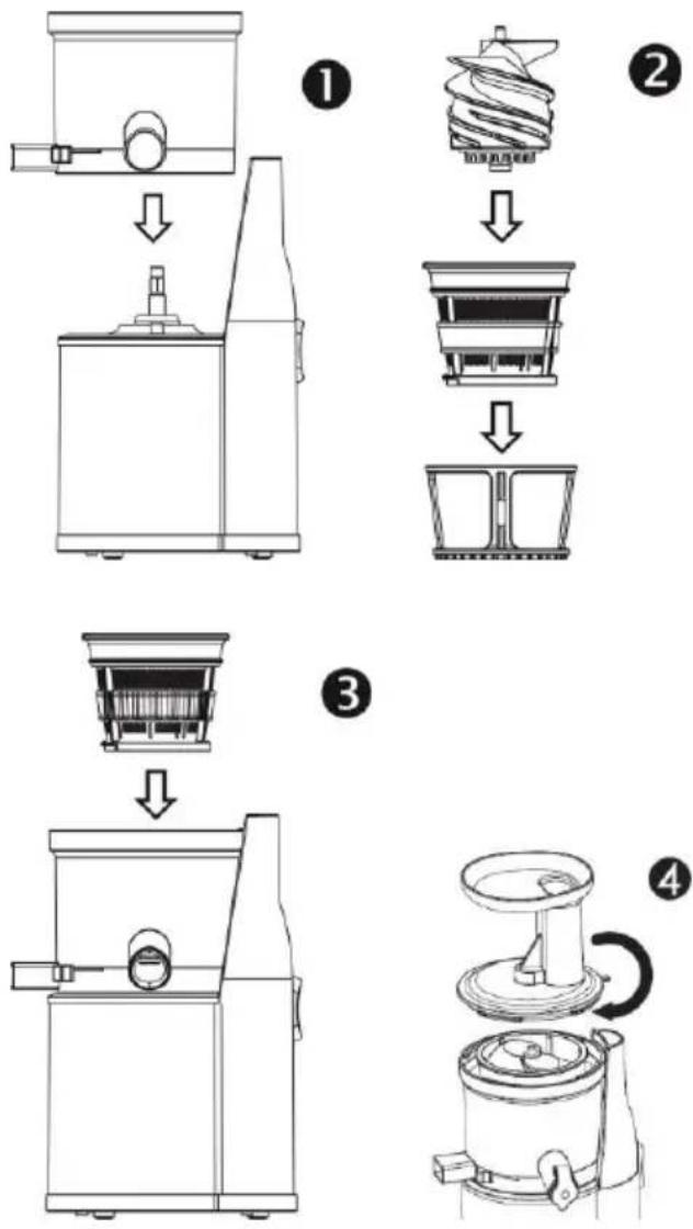 GORENJE JC4800VWY - Montering og demontering - 1