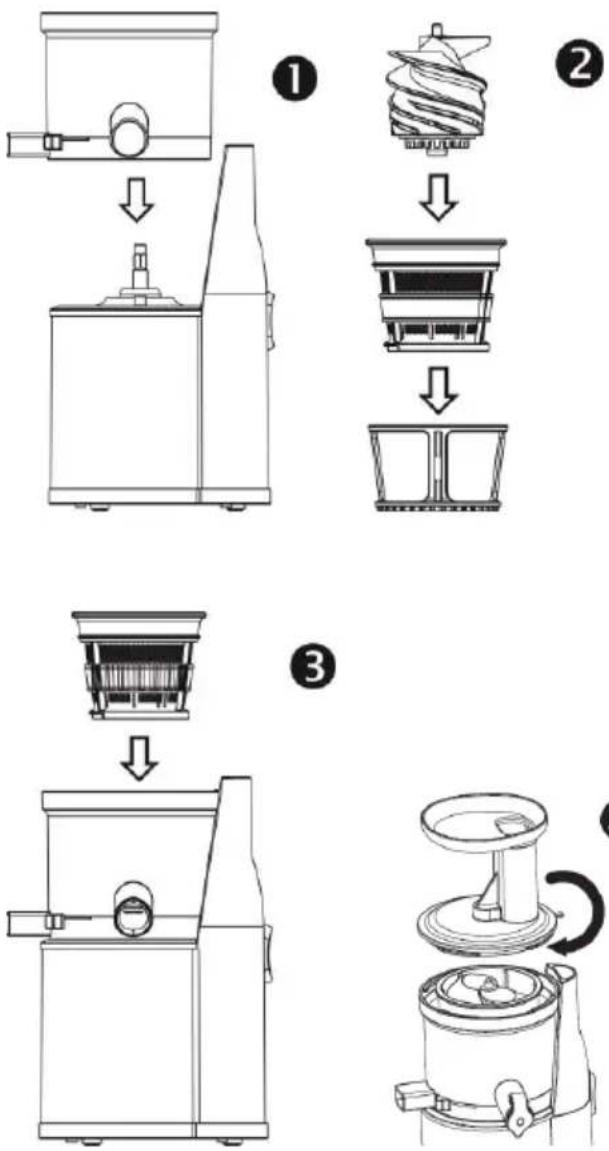 GORENJE JC4800VWY - Samling og adskillelse - 1