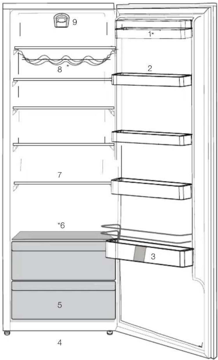 GRAM KS 42476-60 - Køleskabet - 1