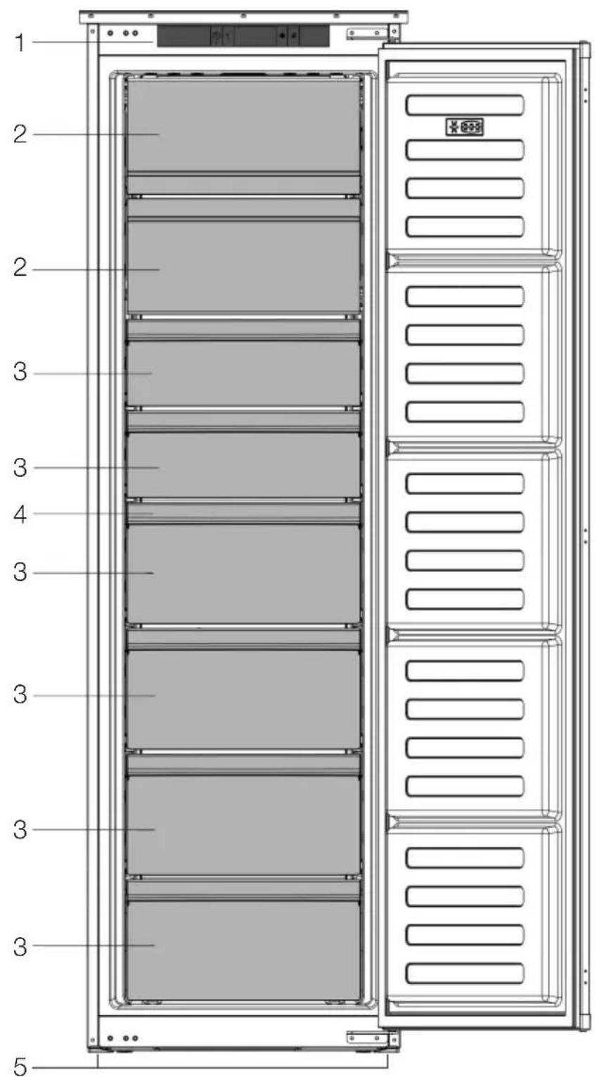 GRAM FSI 3225-93 N - Fryseren din - 1