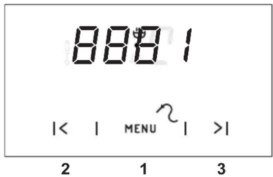 8881 |< | MENU >| 2 1 3
