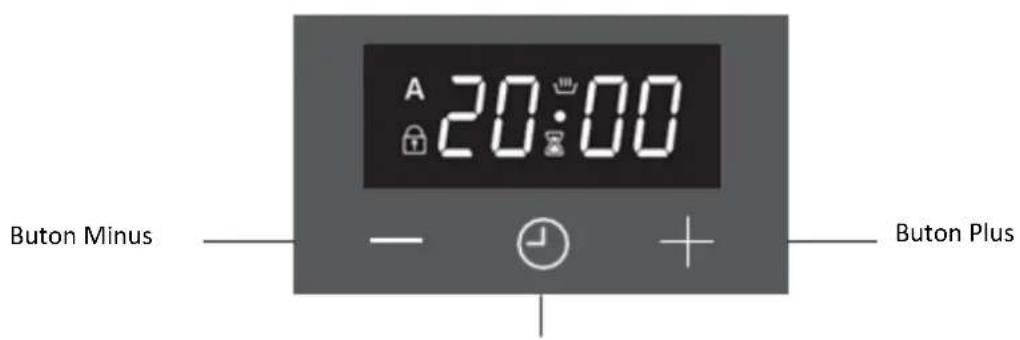 A 20:00 Buton Minus — Button Plus