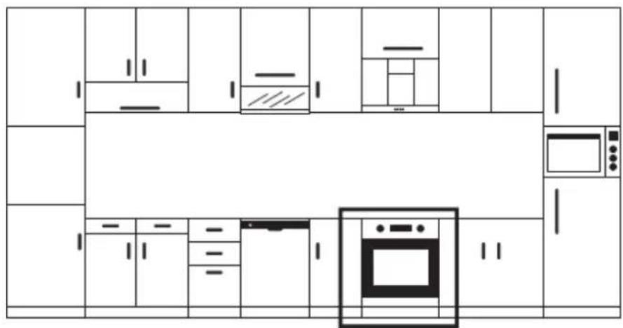 Heinner HBO-S624LTG-IX - CONECTAREA LA SURSA DE ALIMENTARE CU ENERGIE ELECTRICĂ - 1