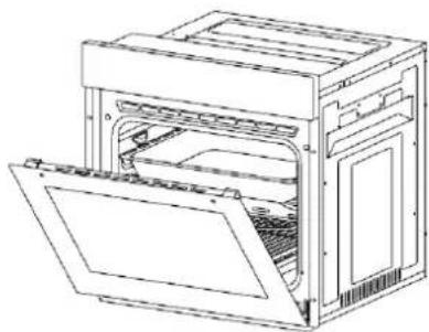 Heinner HBO-S567LDTGC-IX - CLEANING OVEN GLASS - 4