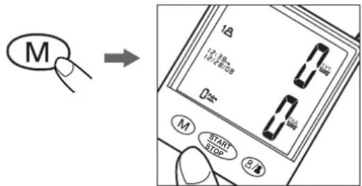 M 12.18# 1/8/2/08 0m M START STOP 3#
