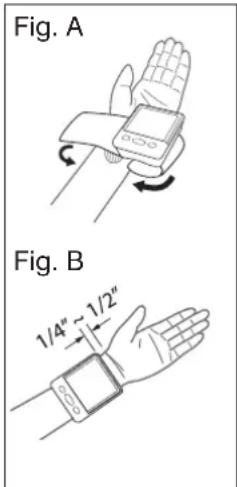 Fig. A Fig. B 1/4" - 1/2"