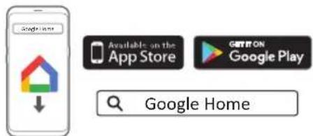 Google Home Available on the App Store GET ON Google Play Google Home