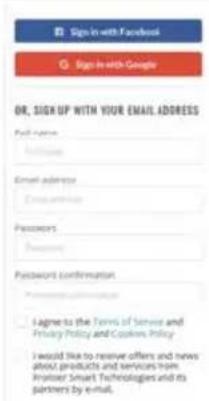 Sign in with Facebook Sign in with Google OR, SIGN UP WITH YOUR EMAIL ADDRESS Full name: Bullies Email address: E-mail: Password: Password Password confirmation: I agree to the Terms of Service and Privacy Policy and Copies Policy I would like to receive offers and news about products and services from Frontier Smart Technologies and its partners by email.