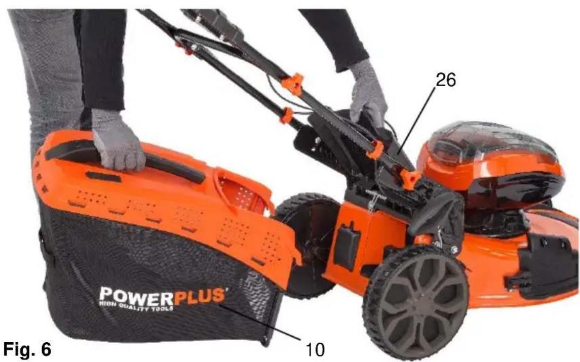 26 POWERPLUS' HIGH QUALITY TOOLS 10 Fig. 6