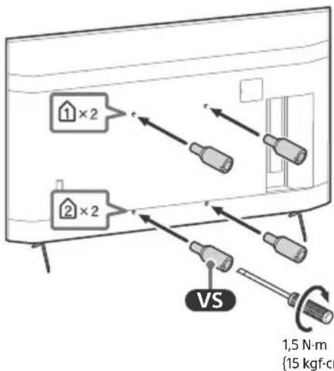 1×2 2×2 VS 1,5 N·m {15 kgf·cm
