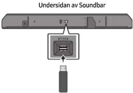 SAMSUNG HW-Q950T - USB-uppdatering - 1