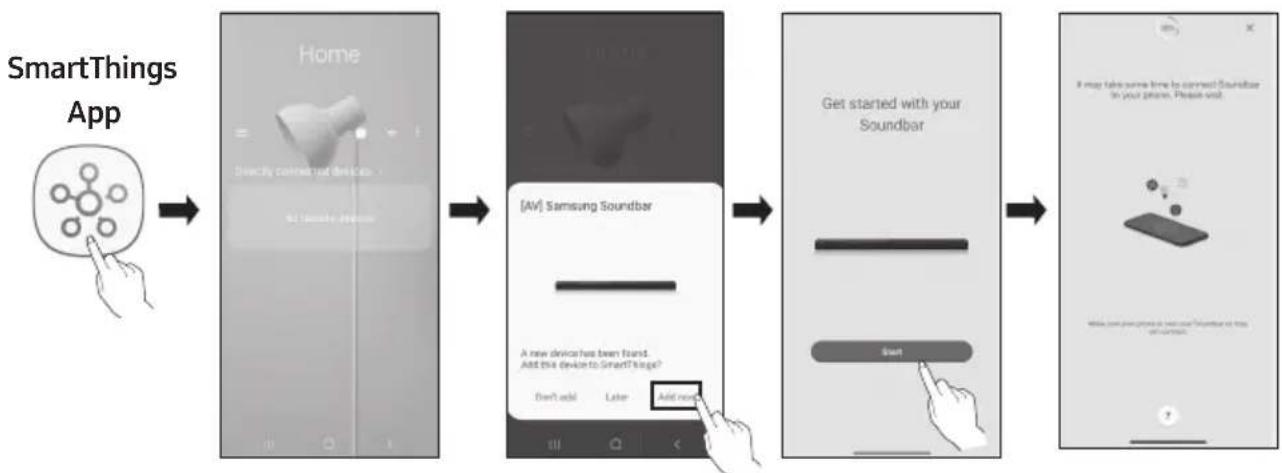 SAMSUNG HW-Q950T - The initial connection - 1