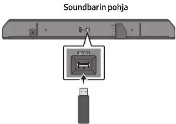 Soundbarin pohja SERVICE