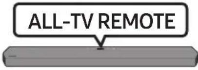 SAMSUNG HW-Q950T - Adjusting the Soundbar volume with a TV remote control - 9