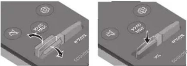 SAMSUNG HW-Q950T - Slik bruker du fjernkontrollen - 13