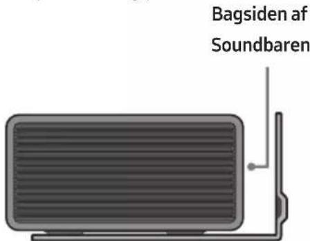 Bagsiden af Soundbaren