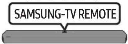 SAMSUNG HW-Q900T - Indstille Soundbar-lyden med en tv'ets fjernbetjening - 3