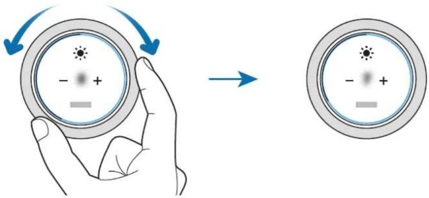 SAMSUNG Galaxy Watch 3 - Justering af inputværdi - 1