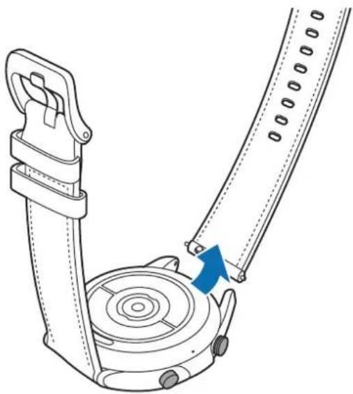 SAMSUNG Galaxy Watch 3 - Udskiftning af urremmen - 2