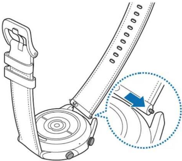SAMSUNG Galaxy Watch 3 - Montering af urremmen - 1