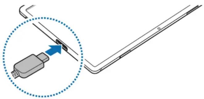 SAMSUNG Galaxy Tab S7 Plus - Oplade batteriet - 4
