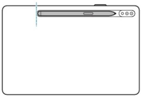 SAMSUNG Galaxy Tab S7 Plus - Opladning af S Pen - 1
