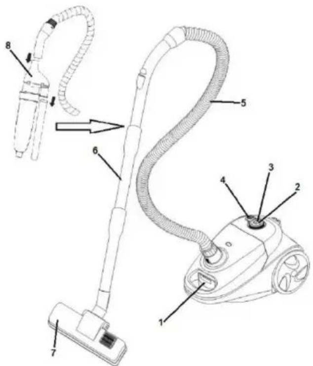 GORENJE VC1615G - DIAGRAM - 1