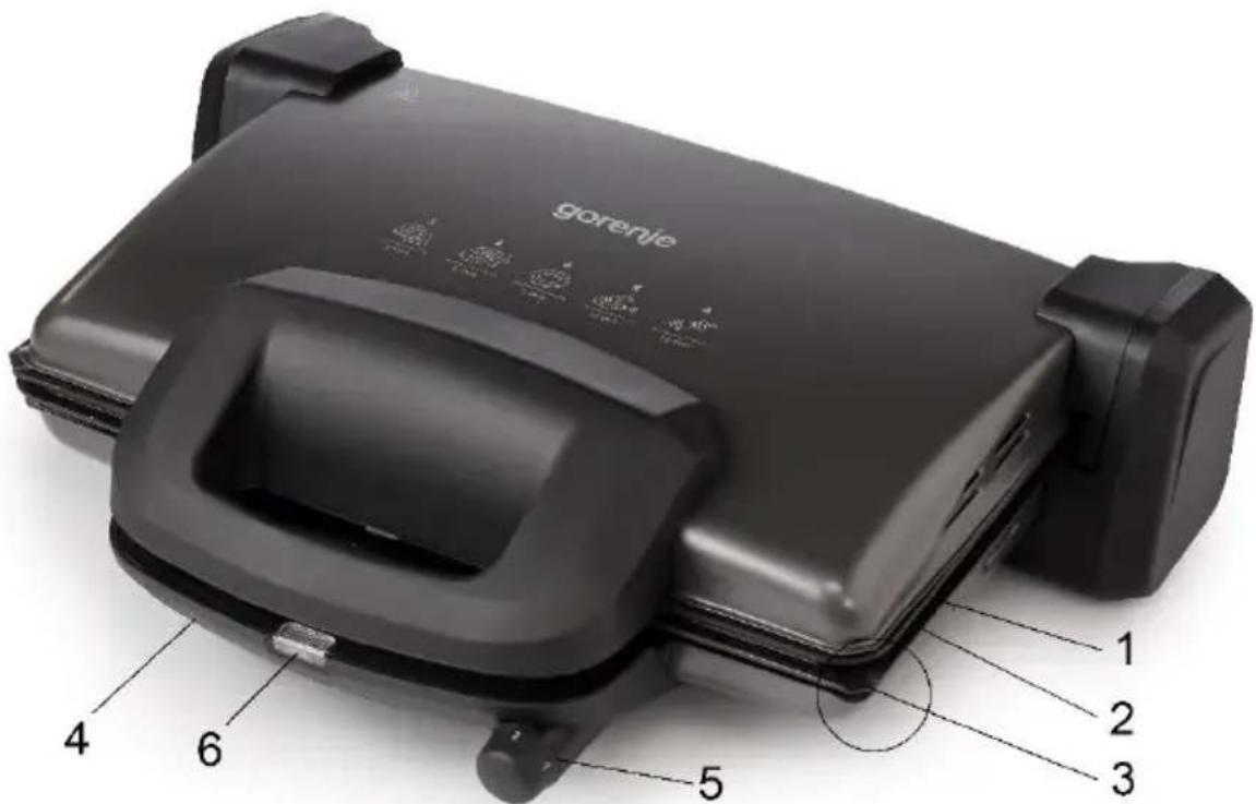 gorenje 1 2 3 4 6 5