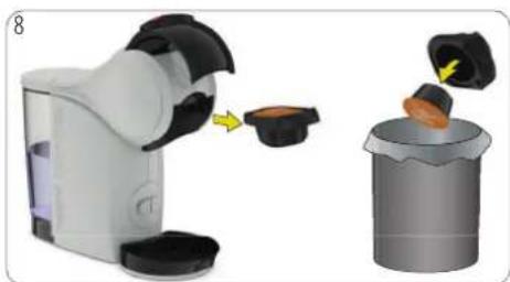 KRUPS Nescafé Dolce Gusto Genio S - 1 ONE CAPSULE (E. G. LUNGO) - 8