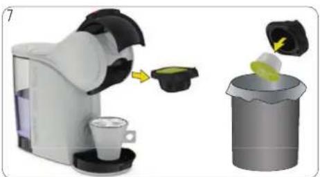 KRUPS Nescafé Dolce Gusto Genio S - 2 TWO CAPSULES (E. G. CAPPUCCINO) - 7