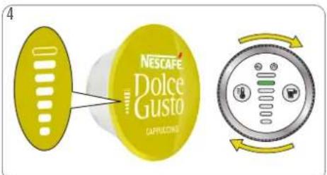 KRUPS Nescafé Dolce Gusto Genio S - 2 TWO CAPSULES (E. G. CAPPUCCINO) - 4