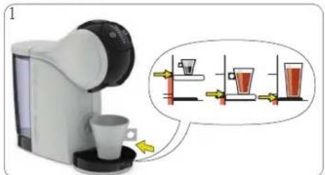 KRUPS Nescafé Dolce Gusto Genio S - 1 ONE CAPSULE (E. G. LUNGO) - 1