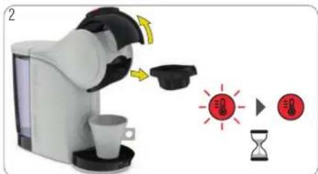 KRUPS Nescafé Dolce Gusto Genio S - 2 TWO CAPSULES (E. G. CAPPUCCINO) - 2