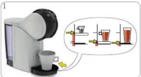 KRUPS Nescafé Dolce Gusto Genio S - 2 TWO CAPSULES (E. G. CAPPUCCINO) - 1