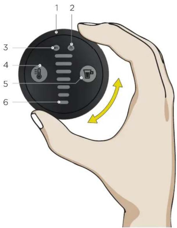 KRUPS Nescafé Dolce Gusto Genio S - 1 INTUITIVE LED CONTROL RING - 1