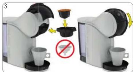 KRUPS Nescafé Dolce Gusto Genio S - 1 ONE CAPSULE (E. G. LUNGO) - 3