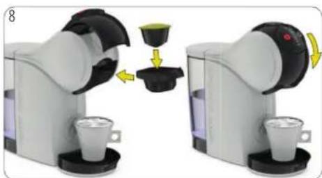 KRUPS Nescafé Dolce Gusto Genio S - 2 TWO CAPSULES (E. G. CAPPUCCINO) - 8
