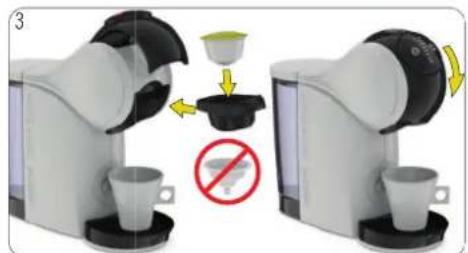 KRUPS Nescafé Dolce Gusto Genio S - 2 TWO CAPSULES (E. G. CAPPUCCINO) - 3