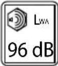 G-TECHNOLOGY CLM001 - Varningsetiketts beskrivningar - 13
