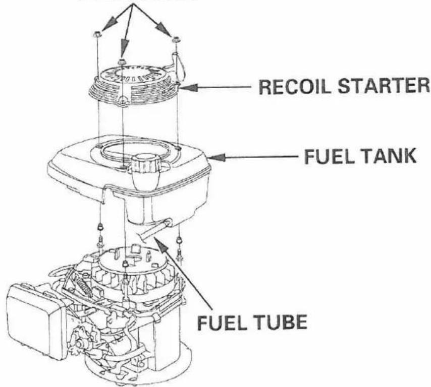 Honda GCV135E - Flywheel brake inspection (applicable types) - 2