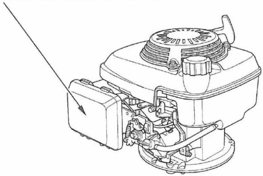 Honda GCV135E - SAFETY INDICATION LOCATION - 1