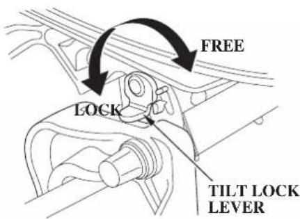 FREE LOCK TILT LOCK LEVER