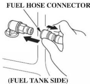 FUEL HOSE CONNECTOR (FUEL TANK SIDE)