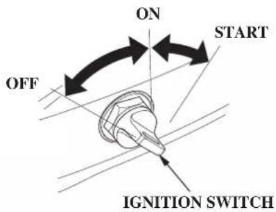 ON START OFF IGNITION SWITCH