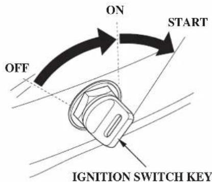 ON START OFF IGNITION SWITCH KEY