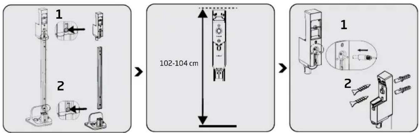1 2 102-104 cm 1 2